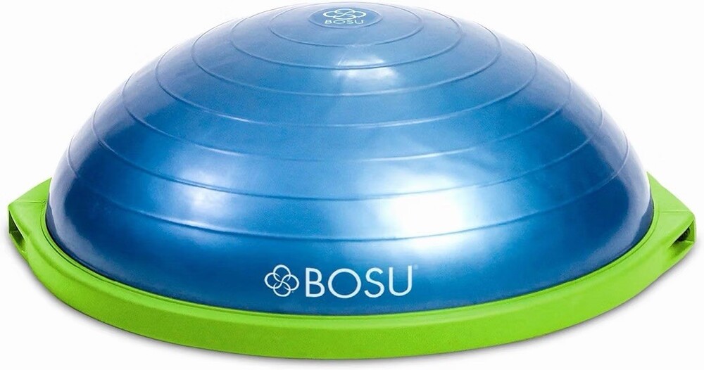 Bosu Pro Home Gym 26 Inch Balance Strength Trainer Ball, Blue New